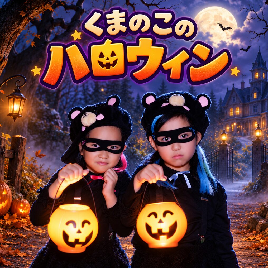 くまのこ『くまのこのハロウィン』ジャケット写真